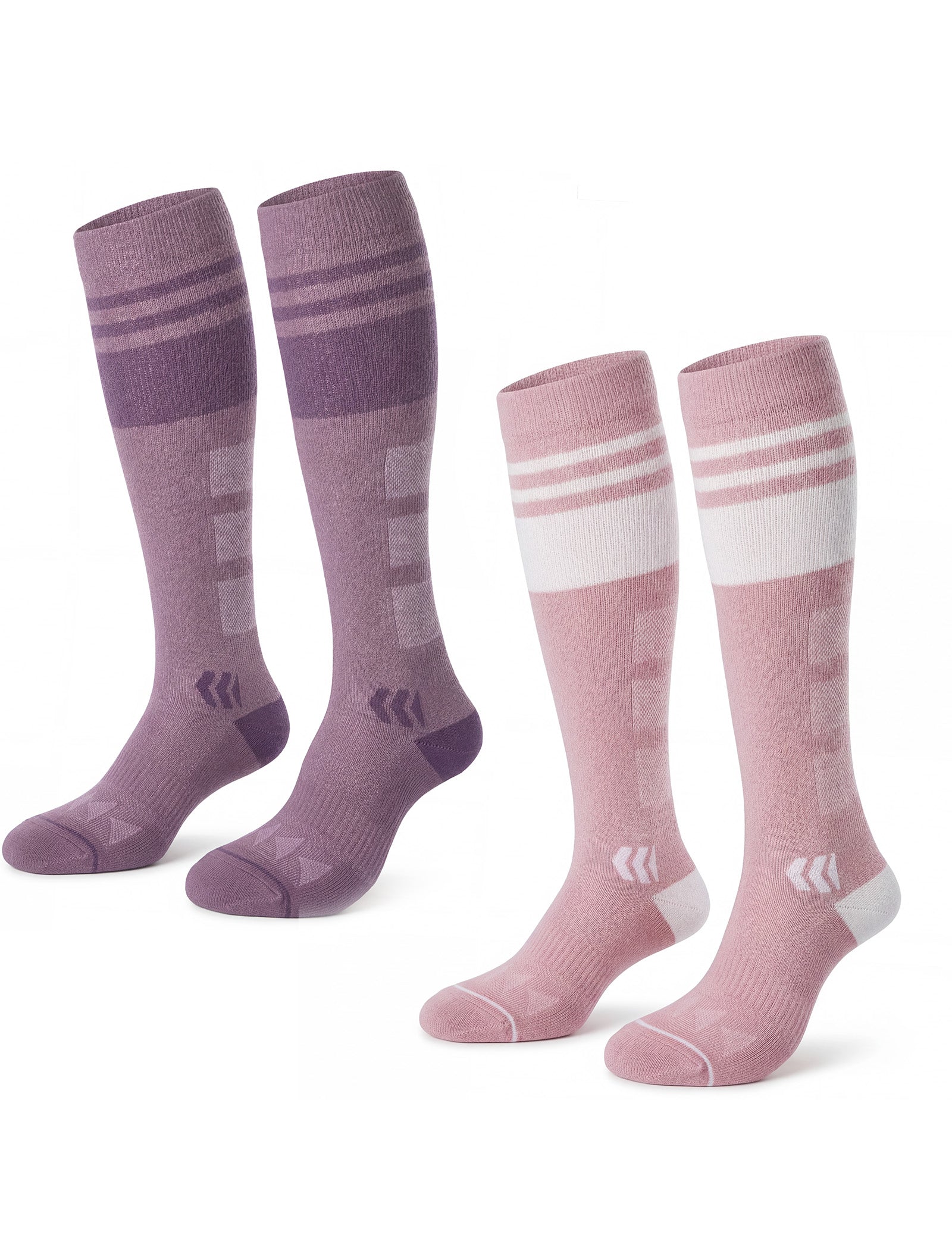 Momcozy Wide Calf Compression Socks 20-30mmHg for Sports 2 Pairs 344B